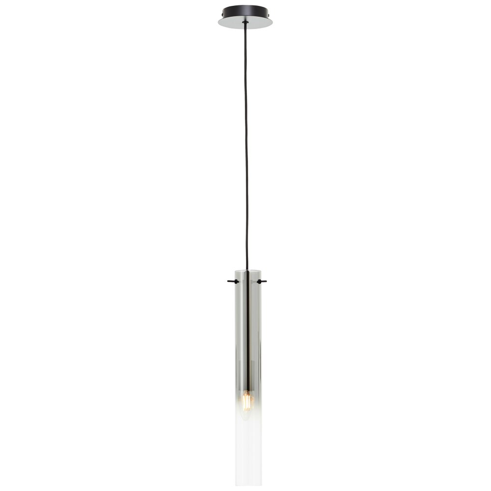 Brilliant Glasini Lámpara Colgante Negro, 1 luz main product photo