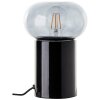Brilliant Knut Lámpara de mesa Negro, 1 luz