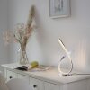 Paul Neuhaus BRILLA Lámpara de mesa LED Plata, 1 luz