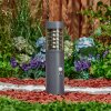 Dakar Poste de Jardín Antracita, 1 luz, Sensor de movimiento