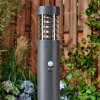 Dakar Poste de Jardín Antracita, 1 luz, Sensor de movimiento