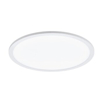 EGLO SARSINA-A Lámpara de Techo LED Blanca, 1 luz, Mando a distancia