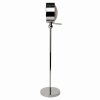 Puk Mike Table LED Cromo, 2 luces