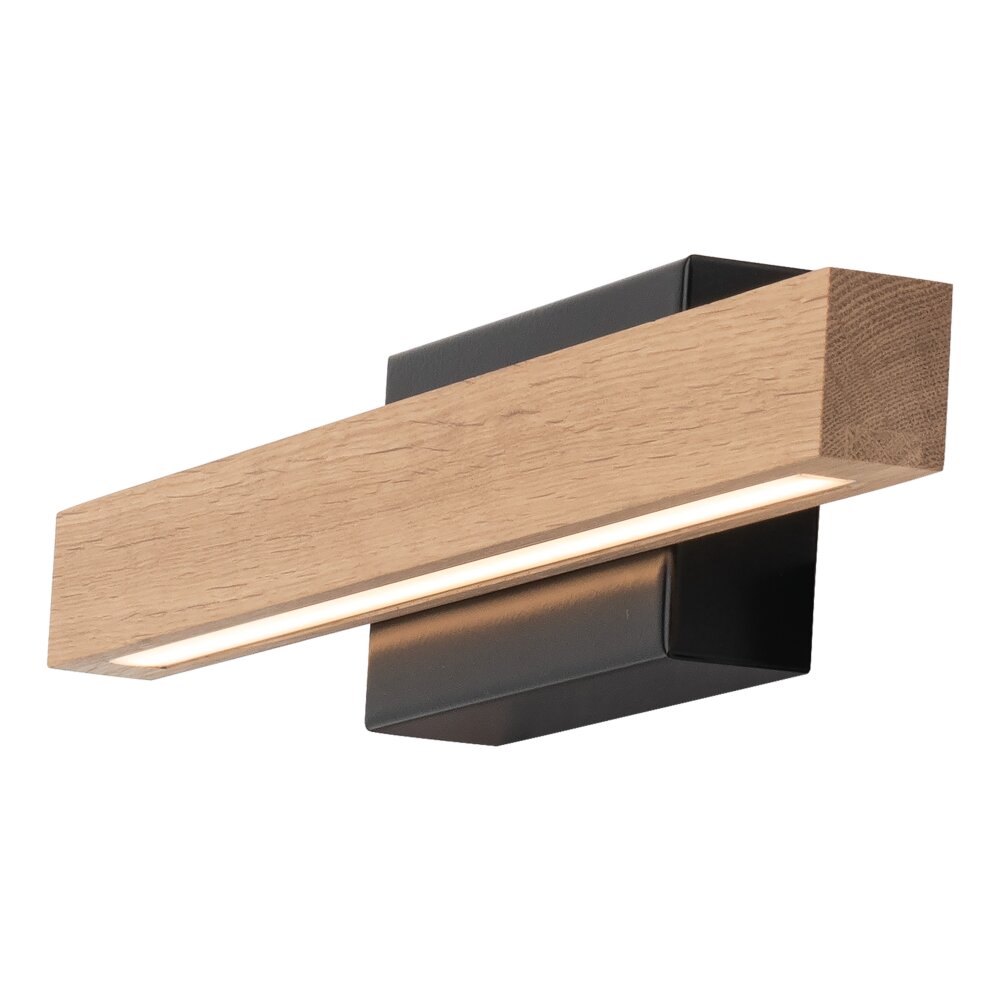 Amboy Aplique LED Madera clara, 1 luz main product photo