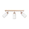 Represita Lámpara de Techo Madera clara, 3 luces