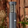 Dakar Poste de Jardín Antracita, 1 luz, Sensor de movimiento