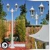 Hongkong Candelabro Blanca, 2 luces