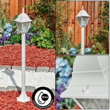 Naofe Poste de Jardín Blanca, 1 luz