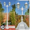 Hongkong Candelabro Blanca, 2 luces