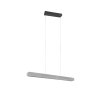 Trio Helios Lámpara Colgante LED aluminio bruñido, 1 luz