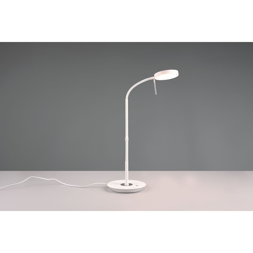 Trio Monza Lámpara de mesa LED Blanca, 1 luz main product photo