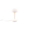Reality CANARIA Lámpara de mesa LED Blanca, 1 luz