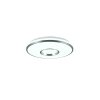 Reality Realta Lámpara de Techo LED aluminio bruñido, 2 luces, Mando a distancia, Cambia de color