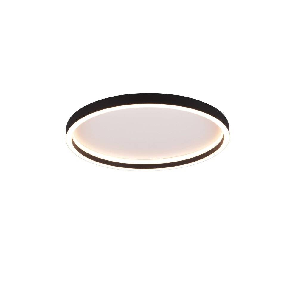 Reality Rotonda Lámpara de Techo LED Negro, 1 luz main product photo