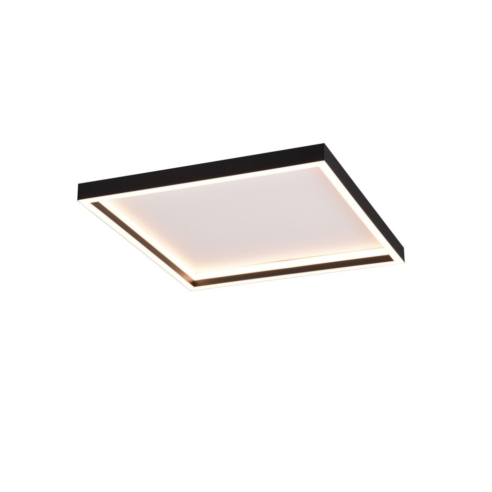 Reality Rotonda Lámpara de Techo LED Negro, 1 luz main product photo
