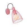Lucide MACARONS Aplique Rosa, 1 luz