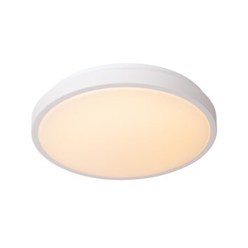 Lucide DASHER Lámpara de Techo LED Blanca, 1 luz, Sensor de movimiento