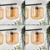 Lauden Lámpara Colgante - Cristal Colores ámbar, 4 luces