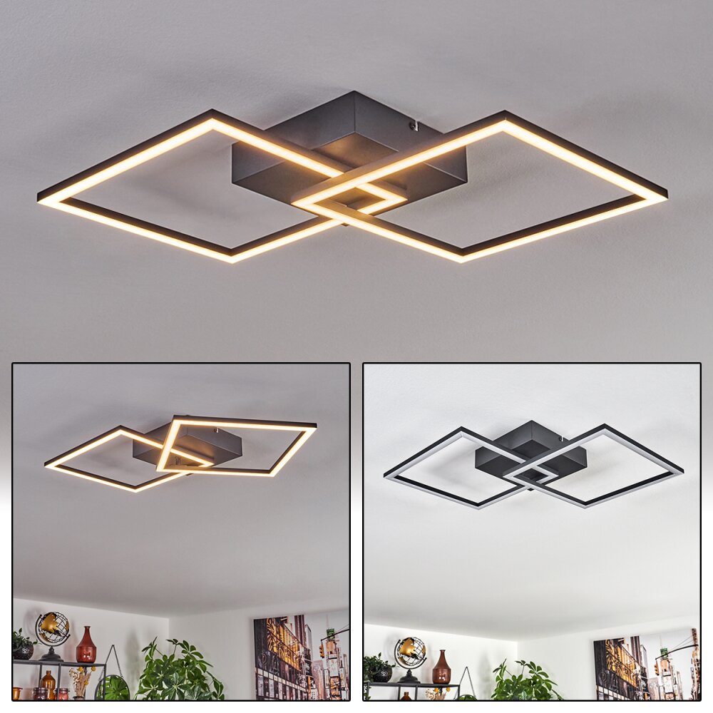 Obo Lámpara de Techo LED Negro, 1 luz main product photo