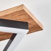 Cascada Lámpara de Techo Marrón, Color madera, Negro, 1 luz