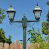 Naofe Candelabro Verde, Negro, 2 luces