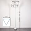 Naofe Candelabro Blanca, 3 luces