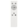 Globo VILLSI Lámpara de Techo LED Negro, Blanca, 1 luz, Mando a distancia