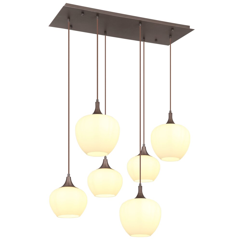 Globo MAXY Lámpara Colgante Moca, 6 luces main product photo