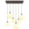 Globo MAXY Lámpara Colgante Moca, 6 luces