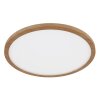 Globo SAPANA Lámpara de Techo LED Color madera, Blanca, 1 luz