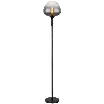 Globo MAXY Lámpara de Pie Negro, 1 luz