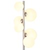 Globo RIHA Lámpara de Pie LED Níquel-mate, 6 luces