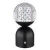 Globo JULSY Lámpara de mesa LED Negro, 1 luz