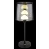 Globo LUNKI Lámpara de mesa LED Negro, 1 luz