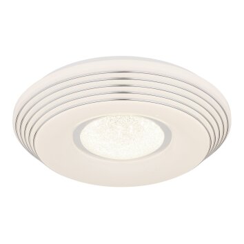 Globo PILLO Lámpara de Techo LED Blanca, 1 luz, Mando a distancia