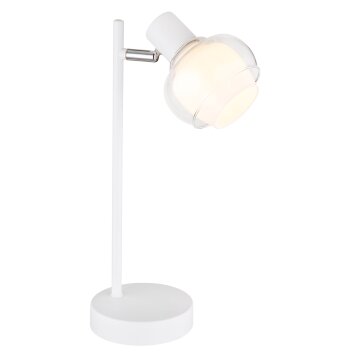 Globo TOKKI Lámpara de mesa Blanca, 1 luz