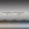 Paul Neuhaus Q-SWING Lámpara Colgante LED Antracita, dorado, 1 luz, Mando a distancia