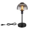 Globo KOKKINI Lámpara de mesa Negro, 1 luz