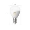 Philips Hue E14 LED de 5,1 vatios 4000 Kelvin 470 lúmenes