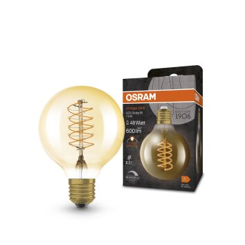 OSRAM Vintage 1906® LED E27 7 watt 2200 Kelvin 600 Lumen