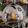 Koyoto Lámpara Colgante - Cristal Cromo, Transparente, Ahumado, 8 luces