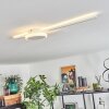 Amdal Lámpara de Techo LED Blanca, 2 luces