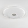 Klosters Lámpara de Techo LED Blanca, 1 luz