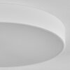 Diagonal Lámpara de Techo LED Blanca, 1 luz, Mando a distancia