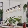 Gastor Lámpara Colgante - Cristal Transparente, 5 luces