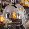 Koyoto Lámpara Colgante - Cristal Colores ámbar, Transparente, Ahumado, 8 luces