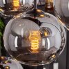 Apedo Lámpara Colgante - Cristal Ahumado, 8 luces