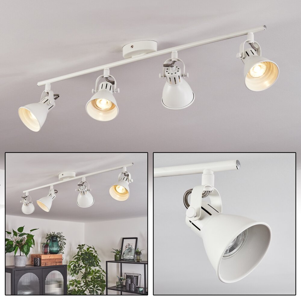 Salinas Lámpara de Techo LED Blanca, 4 luces main product photo