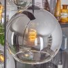 Koyoto Lámpara Colgante - Cristal Transparente, Ahumado, 8 luces