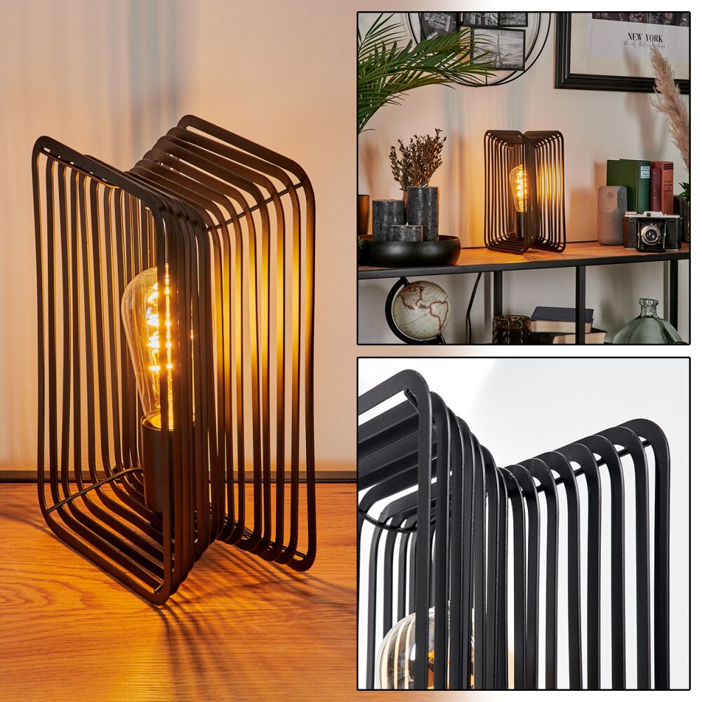 Corvallis Lámpara de mesa Negro, 1 luz main product photo